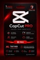 CapCut Pro - 1 & 6 Months | Personal Account