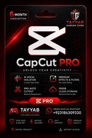 CapCut Pro - 1 & 6 Months | Personal Account